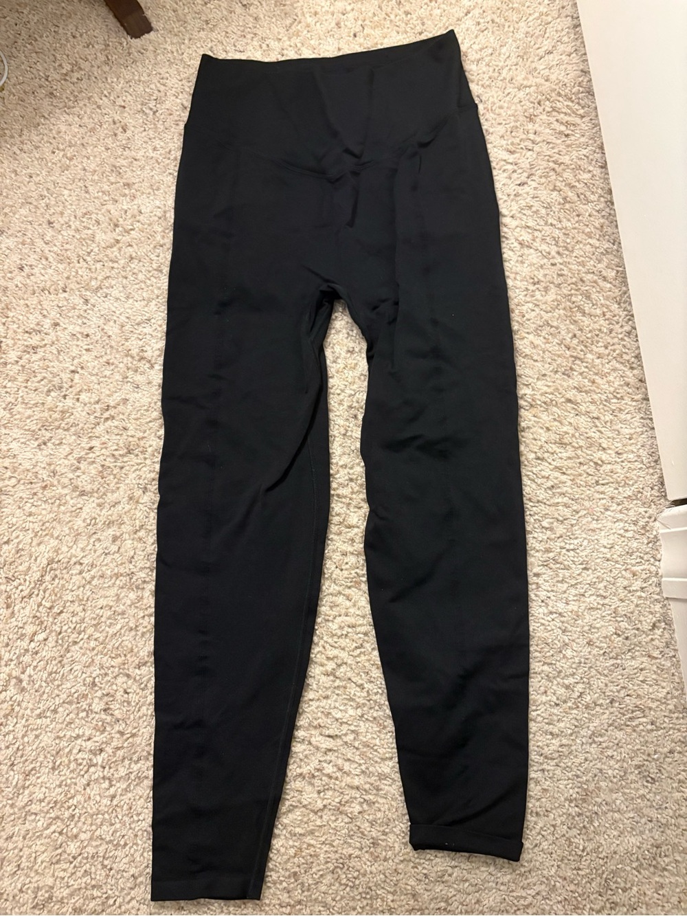 PINK Victoria's Secret Black High-Waist Leggings